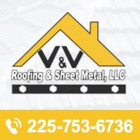 v&v roofing and sheet metal|$1 how many british pounds.